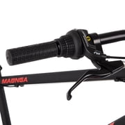 Huffy 26 Maunga Fat Tire Mountain Bike, Fits Riders 60+, Black/Red, Adult, Unisex