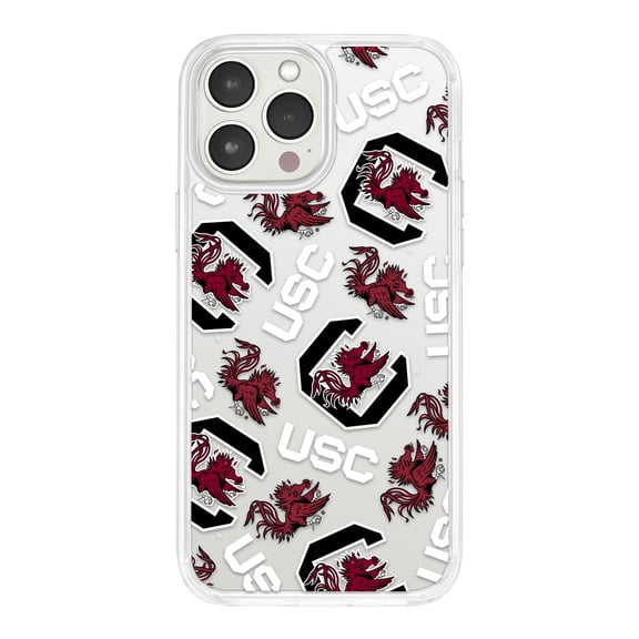 South Carolina Gamecocks HD Phone Case Compatible with MagSafe Apple iPhone 11 (Scattered) by Affinity Bands