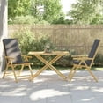 thumbnail image 4 of vidaXL Folding Patio Table 43.3"x21.7"x29.5" Bamboo, 4 of 7