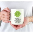 thumbnail image 3 of Koyal Wholesale Funny Food Pun 11oz. Ceramic Coffee Tea Mug, Lettuce, 3 of 5