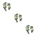 thumbnail image 2 of Bewildely Kit de flores de artificial Guirnaldas Peonía Signo de bienvenida Ramos de plantas Puerta Fondo Decoración Ceremonia Fiesta Type1 NO1, 2 of 6