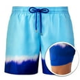 thumbnail image 4 of Men's Boardshorts Printed Sweatpants Double Layer Shorts, 4 of 5