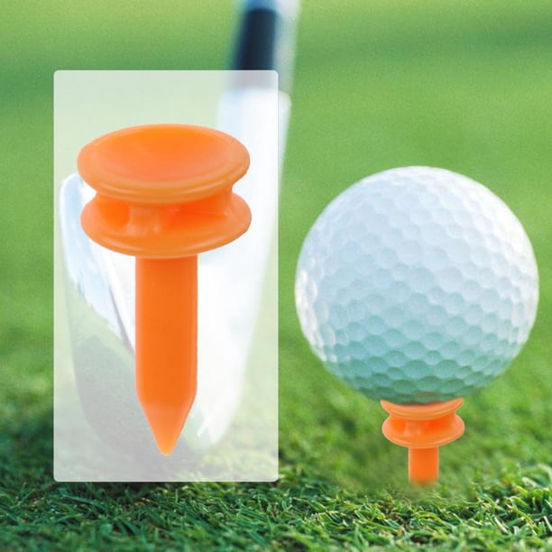 100 piezas Mini Golf Tees plástico Golf clavo límite Pin al aire libre golfista accesorio