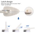 thumbnail image 5 of LandHope Tub and Tile Bathtub Cleaning Brush,2 in 1 Detachable Brush with 49"Extendable Long Handle, 5 of 8