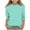 Mint Green, variant on Sweatshirts for Teen Girls Girls Sweatshirts Kids Casual Cable Knit Long Sleeve Shirts Tunic Tops 4-14 Years