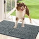 thumbnail image 1 of Tapete para Puerta Bedsure para Perro, Chenilla Absorbente de Altura Variable, 35x24 cm, Gris, 1 of 9