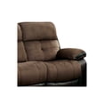 thumbnail image 2 of Hadley I Sofa Contemporary Style, Brown & Espresso Finish, 2 of 5