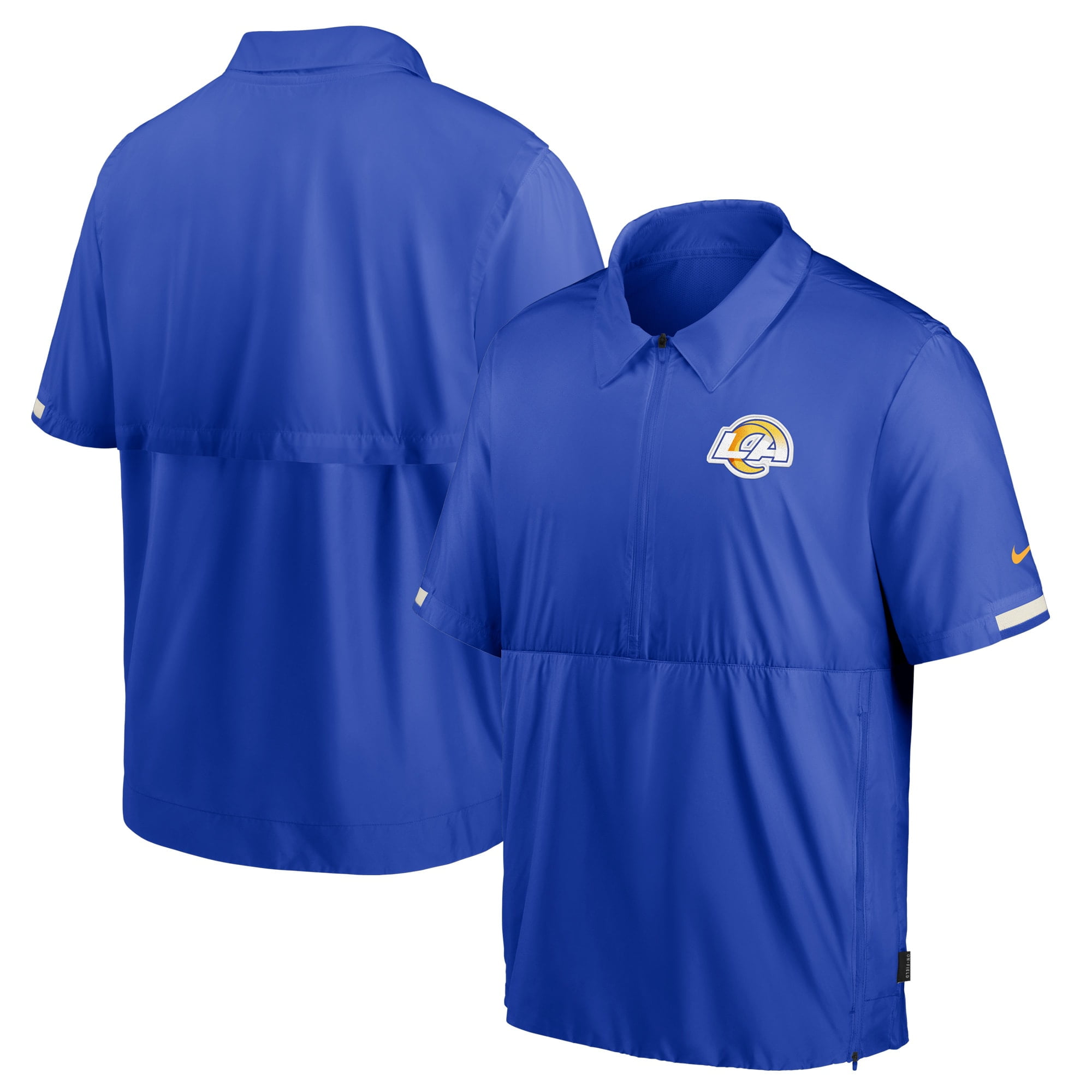 nike coaches pullover short sleeve