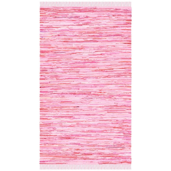 SAFAVIEH Montauk Renae Distressed Area Rug, Pink, 3' x 5'