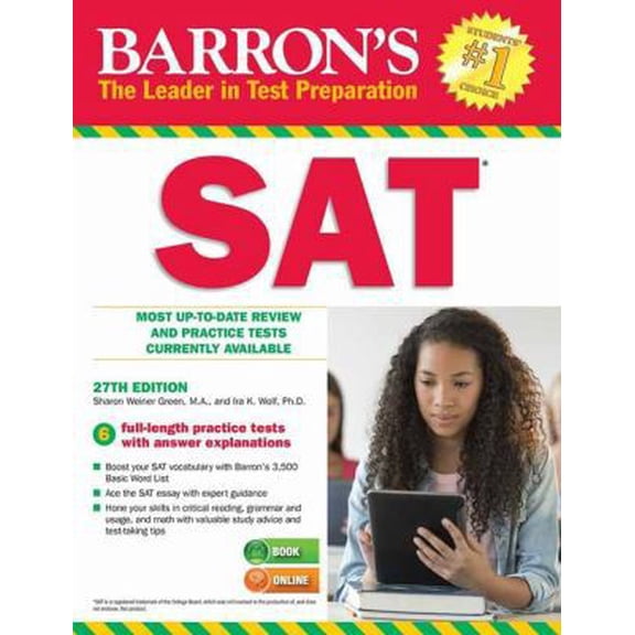 Pre-Owned Barron's SAT (Paperback) 1438003676 9781438003672