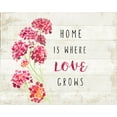 thumbnail image 2 of Art Licensing Studio 32x26 Black Ornate Wood Framed with Double Matting Museum Art Print Titled - Home Love, 2 of 4