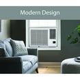 thumbnail image 6 of LG 7,500 BTU 115V Window-Mounted Air Conditioner with 3,850 BTU Supplemental Heat Function, LW8016HR, 6 of 21