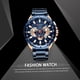 thumbnail image 4 of Mirar CURREN Men Businiess Watch Exquisite Alloy Case Reloj de pulsera de acero inoxidable Classic Fashion 3 ATM Waterproof Quartz Watch CURREN Mirar, 4 of 7