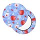 thumbnail image 2 of Balery coffee love cup winter Fundas de asiento para taburete de bar redondo de tela de terciopelo ajustables que protegen de arañazos y manchas para sillas de 14 a 17 pulgadas.-12 inch, 2 of 7