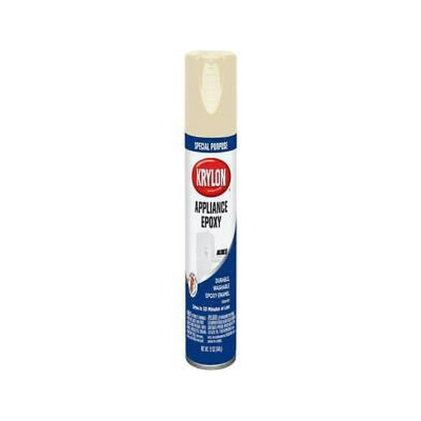 Krylon K03202777 Special Purpose Appliance Epoxy Spray Paint, Almond