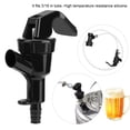 thumbnail image 1 of Grifo Exrimidor de Plástico Negro, dispensador de Líquido, Cerveza Casera, Para Fiesta, Picnic, 5 UDS., 1 of 7