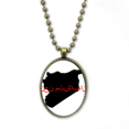 thumbnail image 1 of Asiac Language Quote We Are One Necklace Vintage Chain Bead Pendant Jewelry Collection, 1 of 3