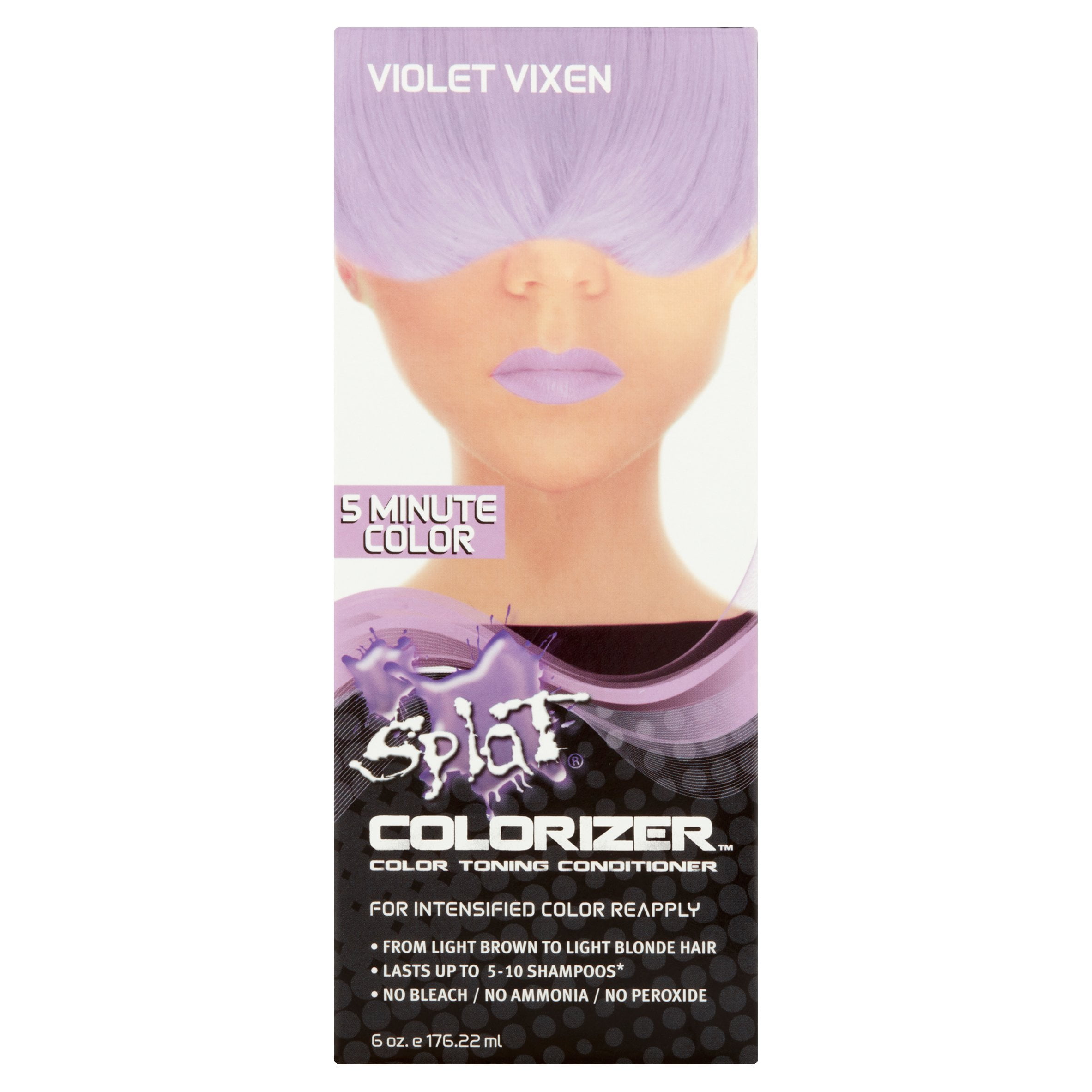 Splat Colorizer Violet Vixen Purple Hair Color Toning Conditioner