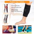 Calf Brace, Shin Splint Support Lower Leg Compression Wrap with