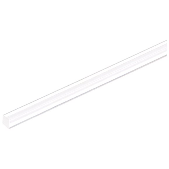 Unique Bargains 4mmx4mmx10' Acrylic plexiglass rod, Square Clear Acrylic Plastic Rod PMMA Bar