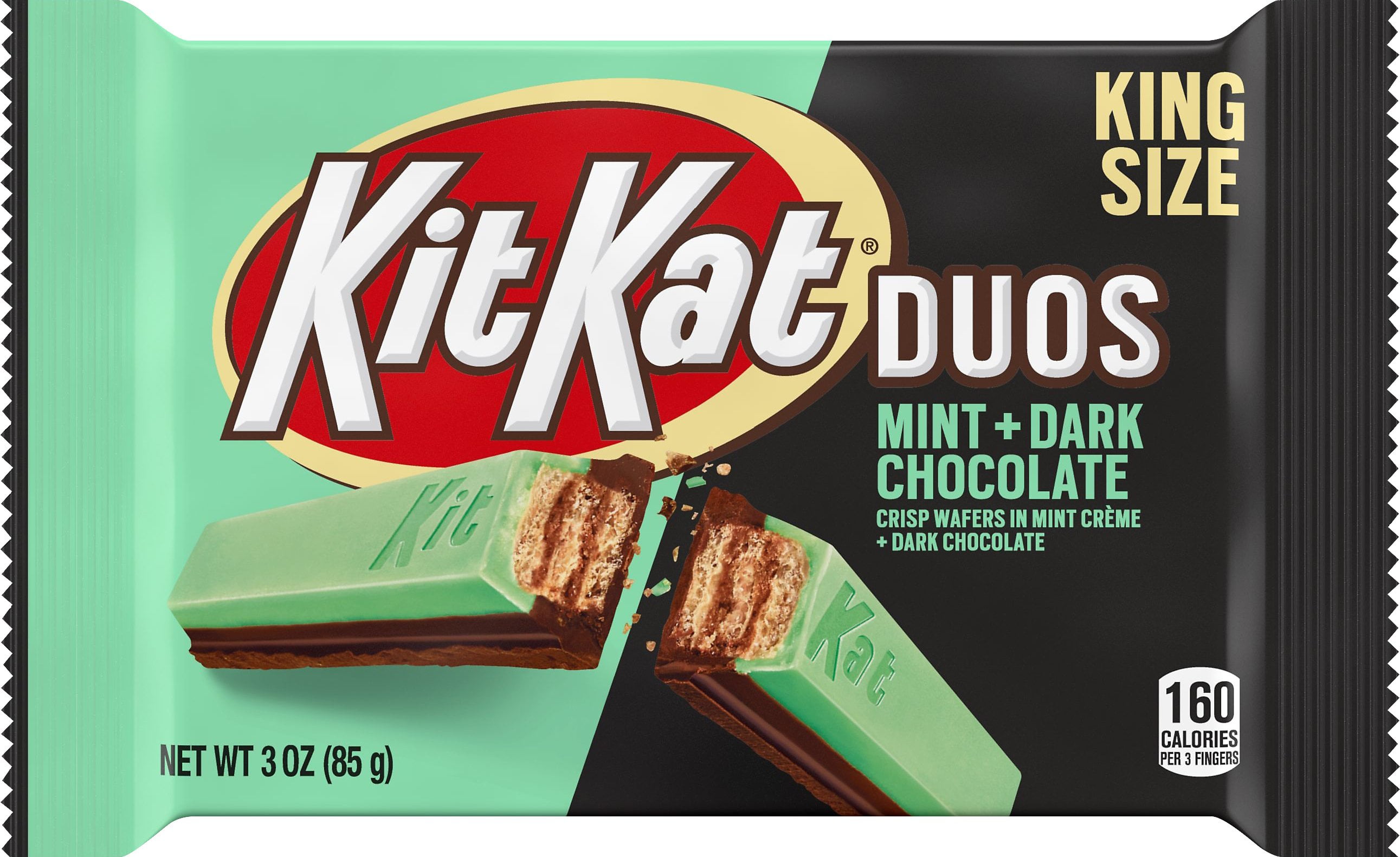 Kit Kat Duos, Mint and Dark Chocolate 