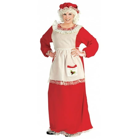 Mrs. Claus Adult Costume - Plus Size 1X/2X