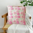 thumbnail image 4 of Home Decor QTOCIO Flower Pillow Cover Faux Lambswool Cushion Cover Sofa Pillow Cushion, 4 of 5