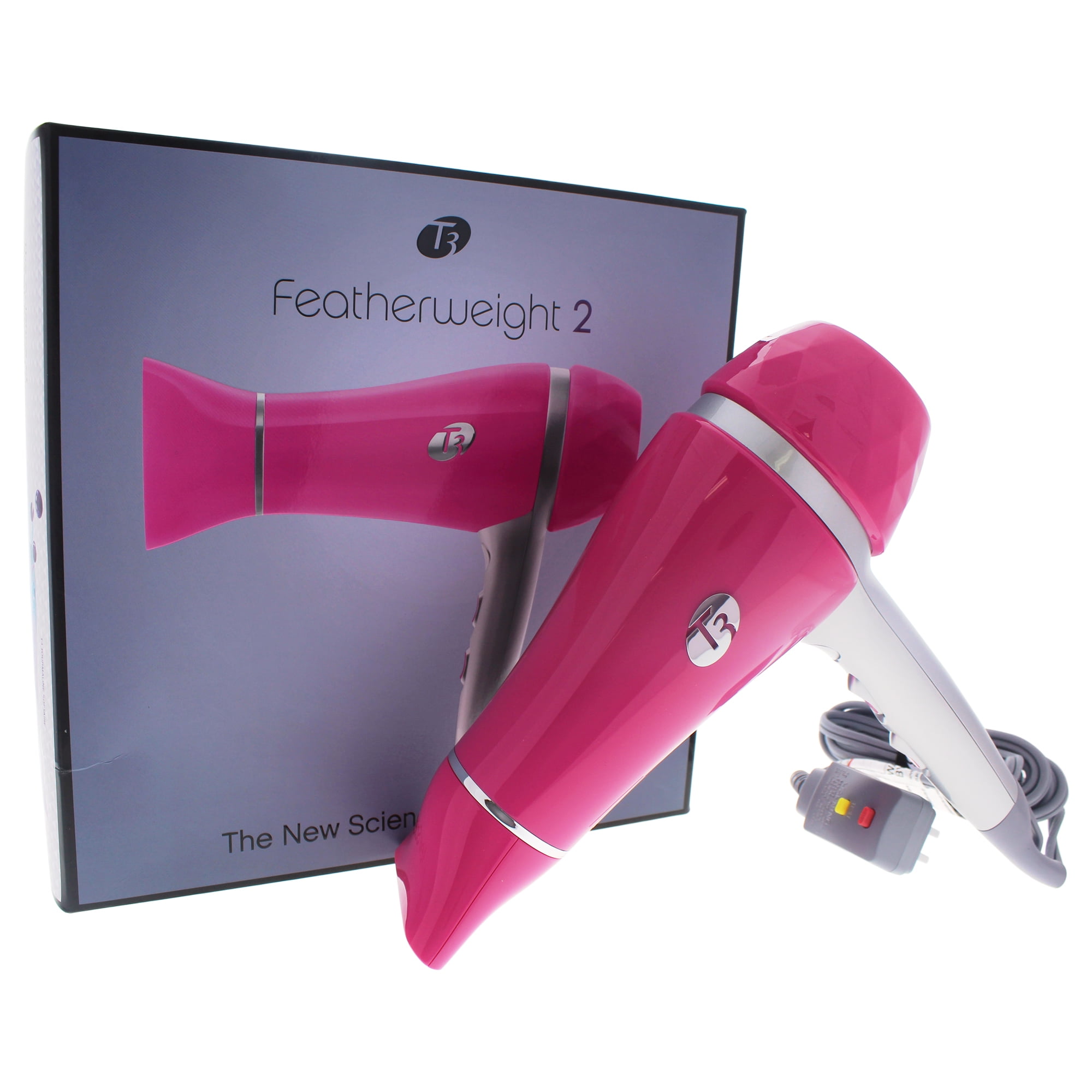 T3 Featherweight 2 Hair Dryer Model 73827 Pink by T3 for Unisex