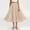 C Beige, variant on Ygbgbb Women's Crinkled Maxi Skirt Elastic Waist Flowy A-Line Long Skirt Lightweight Summer Casual Pleated Skirt for Vacation and Daily Wear Sky Blue Free Size