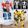 thumbnail image 5 of Transforming Building Set, Collectible 2in1 Transformation Robot and Truck Building Block Set, STEM Toys Gifts for Boys Kids 12+, 5 of 7