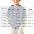 thumbnail image 3 of Xdegoge Boys Girls Crewneck Sweatshirts Long Sleeve Layered Look Color Block Pullover Tops Casual Fall Comfy Athletic Activewear 3-15 Years Green 14-15 Years, 3 of 6