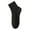Black, variant on Mens Womens Socks Women Low Cut Ankle Socks Compression Socks Men No Show Heel Tab Pilates Socks for Athletics