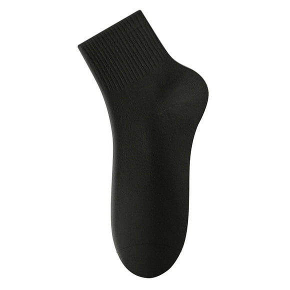 Black Socks Women Thin Cotton Socks Breathable Athletic Casual Crew Socks Toe Women Above Ankle Crew Socks Comfort Running Socks for Women