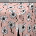 thumbnail image 4 of Flowers Dog Crate Cover, Randomly Arranged Chamomile Floral Motifs Tender Elements Design, Easy to Use Pet Kennel Cover for Medium Large Dogs, 35" x 23" x 27", Blush Purpleblue, by Ambesonne, 4 of 6