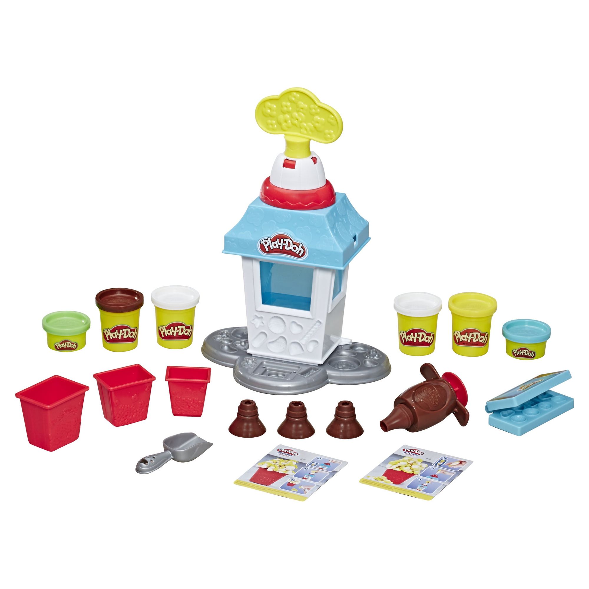 Play-Doh Kitchen Creations Popcorn Party Play Food Set, 6 Cans (10 oz) - image 4 of 15