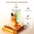 thumbnail image 2 of Calentador de botellas portátil Meehuan Fast-Heating Green-A, 2 of 8