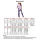 thumbnail image 4 of Women Short Sleeve Pajama Set Drawstring Closure Pants Pullover Top 2 Piece Loungewear Set Purple XXL, 4 of 4