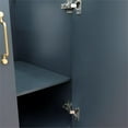 thumbnail image 6 of 37 in. Single Wooden Vanity  Dark Gray Gray Granite Oval Right Door.Right Sink, 6 of 15