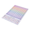 thumbnail image 1 of 108 Color Chords Chart, A4/A3 Guitar Chord Poster Note Names Fretboard Trainer, Clear Fonts, Portable Guitar Chord Chart with Stickers Educational Music Wall Art, 1 of 7