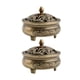 thumbnail image 5 of Quemador de incienso redondo chino Retro, decoración Feng Shui compacta de estilo asiático de 1,5x1,1 pulgadas para decoración interior y exterior, 2, 5 of 9
