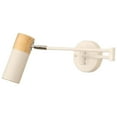 thumbnail image 2 of Home Decoration Hangs Swing Arm Wall Sconce Lighting Led Wood Wall Lamp Adjustable Wall Mount Light Fixtures Bedroom Bedside Reading Lamps For Restaurant Living Room Study Cafe,White Home Decoration H, 2 of 6