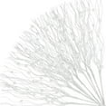 thumbnail image 3 of Artificial Glitter Berry Stems 12 Pcs White Christmas Decoration Twisted Glittery Twigs Christmas Tree Picks Branches Ornaments for Xmas Vase Holiday Wedding Party (17 inch), 3 of 9