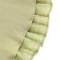 thumbnail image 6 of Girls Green Ruffle Layer Square Loose Fit Puff Short Sleeve Summer Casual 6 Years, 6 of 6