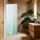 thumbnail image 5 of Cortinas de Ducha Decorativas para el Baño, Cortina de Ducha Impresa Digital de Gradiente 180x180cm Azul Oscuro, Cubierta Impermeable de Poliéster Engrosada, Cortinas de Ducha Impermeables, 5 of 7