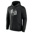 thumbnail image 2 of Men's Black San Antonio Spurs Pick & Roll Coverage Pullover Hoodie, 2 of 3