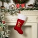 thumbnail image 2 of Chimenea Decoraciones de Navidad Suministros de Decoración de Navidad Red High End Gold Velvet Letter Calcetines 26 Carta Calcetines Regalo de Navidad Calcetines Regalos de Navidad de la Familia, 2 of 4
