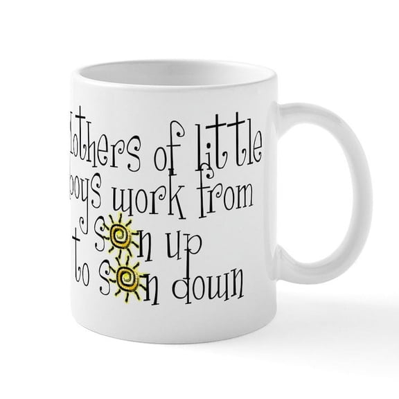 CafePress - Son Up Shirt Mugs - 11 oz Ceramic Mug - Novelty Coffee Tea Cup