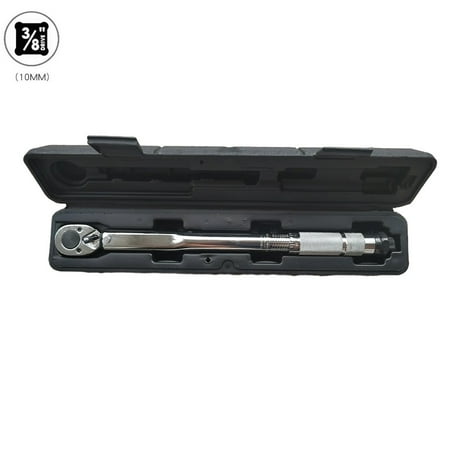 

BCLONG 1/4 3/8 1/2In Square Drive Torque Wrench Two-Way Spanner Key Car Repair 5-210N.M