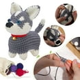 thumbnail image 4 of BESTSKY Crochet Kit for Beginners,Crochet Starter Kit for Adults and Kids Complete Knitting Kit to Make Animals,Learn to Crochet with Step-by-Step Instruction and Video (Husky), 4 of 7