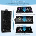 thumbnail image 3 of Aquarium Power Filter with Surface Skimmer Lychee External Hang On Back Fish Tank Filter for Gallon GPH Quiet Adjustable Water Flow Layer Filtration Pump Waterfall for Incr, 3 of 7